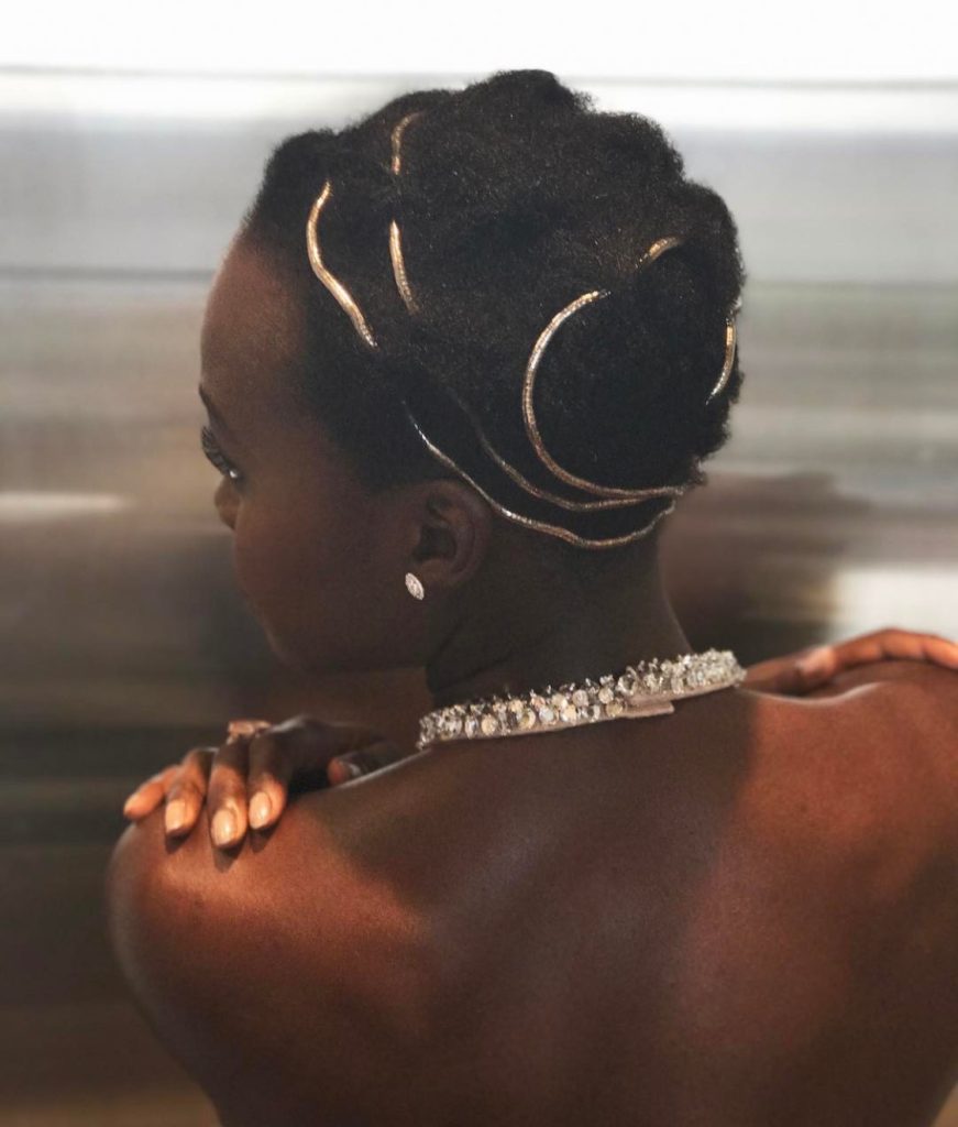 Lupita With hair styled by vernon francois