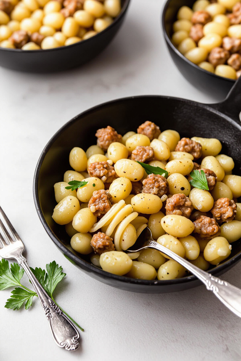 Baked Gnocchi With Sausage