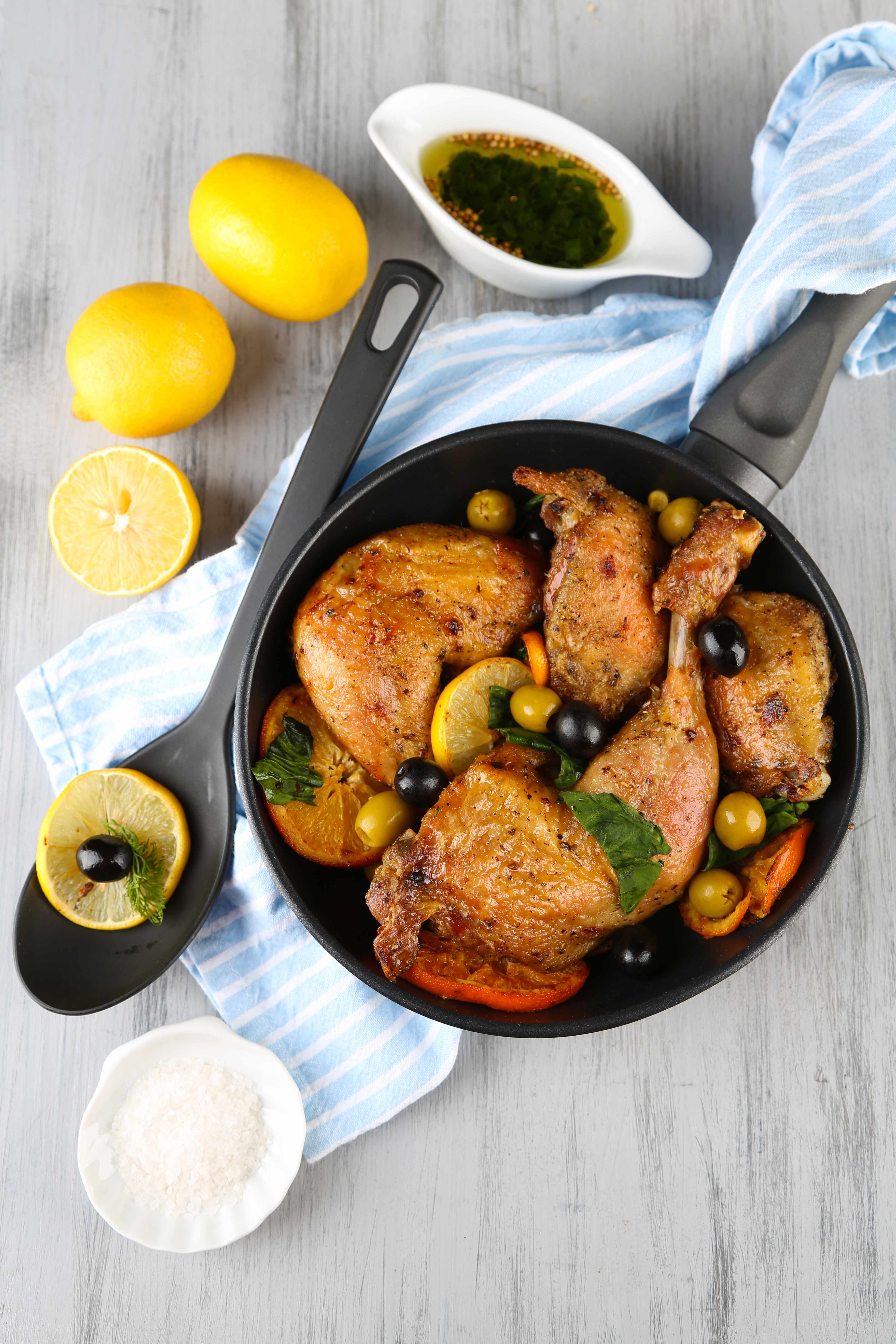 Sheet Pan Lemon Chicken